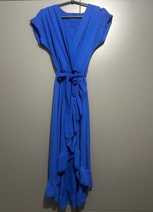 Платье индиго