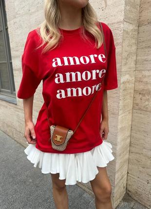 Футболка  “amore”