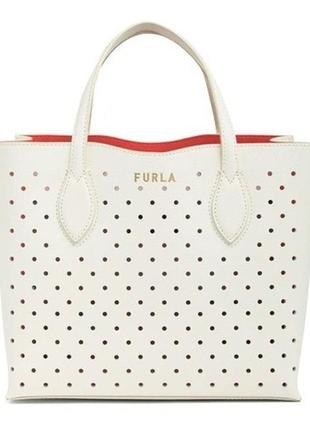 Сумка кожаная furla era s tote leather bag оригинал
