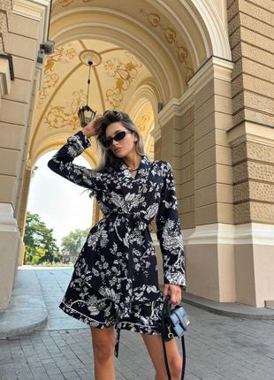 Костюм кімоно з поясом і шорти шовк льон6 фото