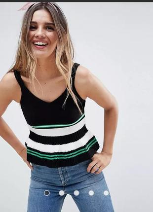 Стильный трикотажный топ от asos