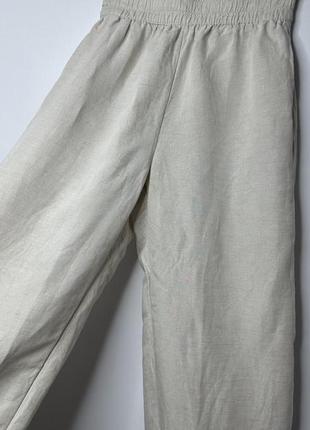 Лляні штани h&m