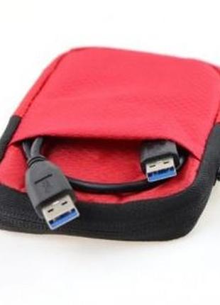 Чехол для наружного диска hdd red