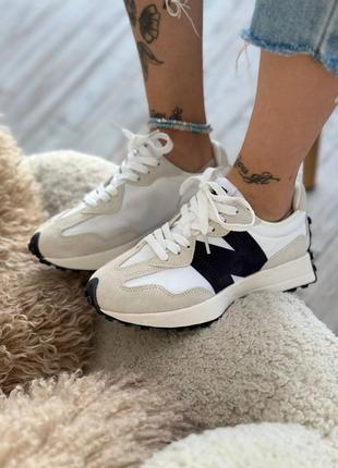 New balance 327 grey black