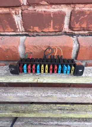 Блок запобіжників євро ваз 2101, 2102, 2103, 2104, 2105, 2106, 2107 планка