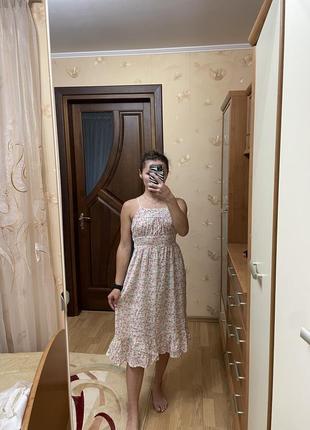 Сукня для дівчини літня