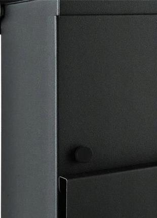 Почтовый ящик большой с крышкой и 2 ключами malatec (6238) сталь