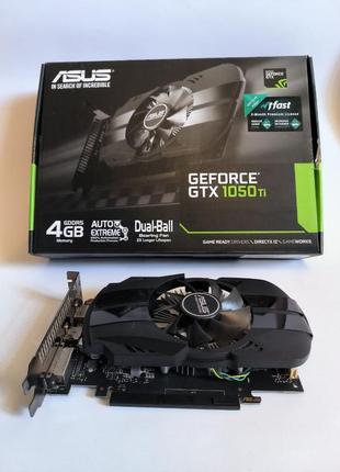 Видеокарта asus geforce amarokx 1050 ti 4gb gddr5
