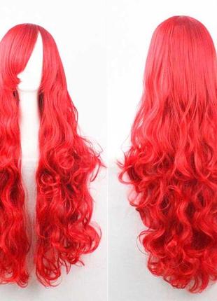 Парик волнистый аниме косплей "супер блонд" - 80см