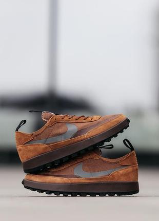 Мужские кроссовки nike craft x tom sachs brown 42-44-45