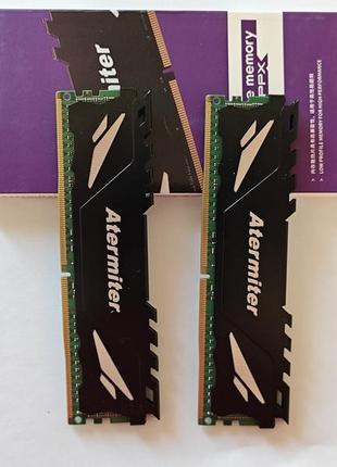 Комплект оперативної пам'яті серверна atermiter ddr4 ecc reg 3200mhz 16 gb 2x8gb pc4-25600 б/в