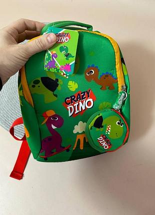 Дитячий рюкзак для садочку портфель для дітей рюкзачок з діно