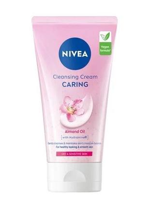 Ніжний крем-гель для вмивання nivea, 150 мл