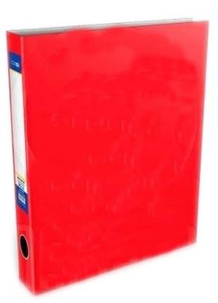 Папка а4 на 4 кільця 38 мм червона e307 03