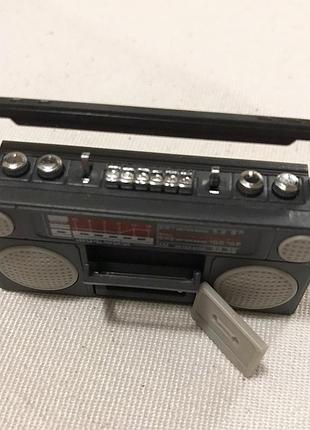 Масштабная модель кассетного магнитофона. магнитофон для кукольного домика. магнитофон...