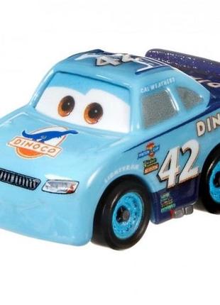 Машинка cars metal mini racers кел реверс — везерс діно (4см). кел реверс - кол везерс 42 перегонник із тачок-3