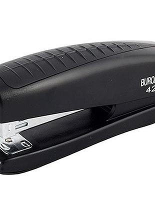 Зшивач №24, 26 20арк пластик чорний вм.420 01 buromax