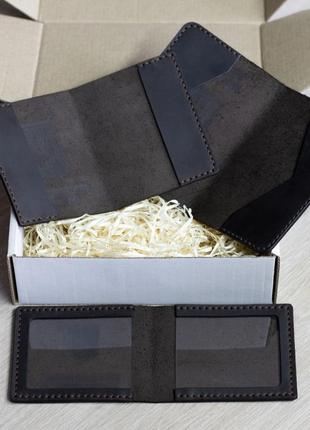 Набір обкладинок на убд, посвідчення офіцера та паспорт, коричневий