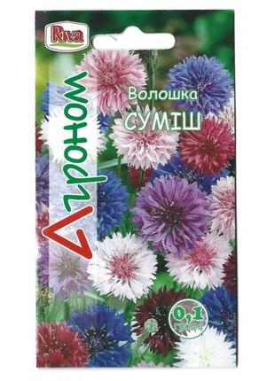 Семена васильков смесь 0,1 г агроном