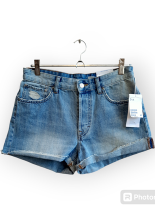 H&m новые джинсовый шорты