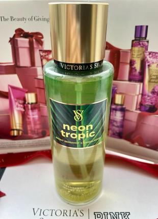 Спрей для тела neon tropic victoria's secret оригинал