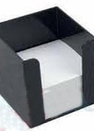 Бокс для паперу 9*9*9см чорний jobmax 83033