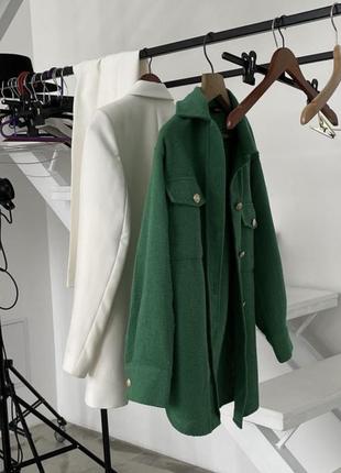 Шикарна твідова сорочка оверсайз