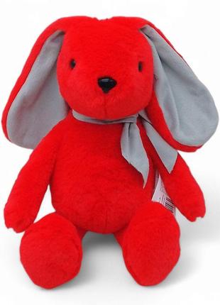 Іграшка мʼяка зайченя червоне мс 080501-20