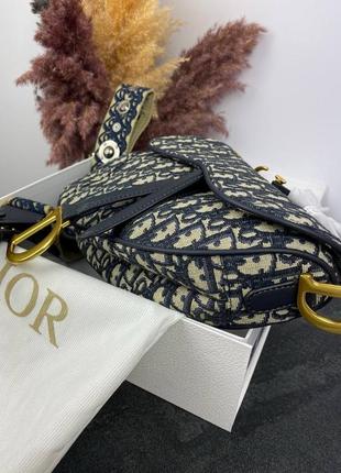 Сумка кросс боді di** saddle logo premium 1:1 найвища якість4 фото