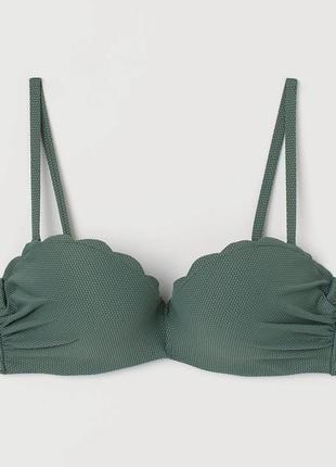H&m купальний ліф, верх купальника, пуш ап