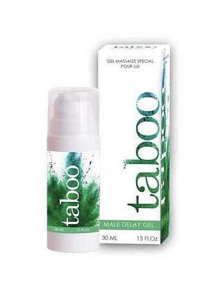 Гель-пролонгатор taboo delay gel, 30 мл, гель для продления полового акта