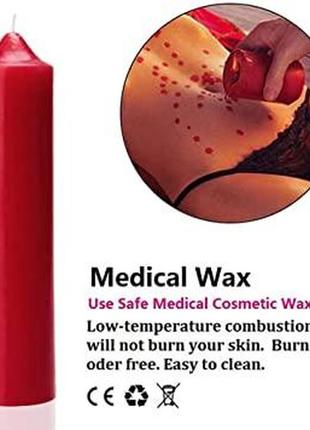 Ароматическая свеча для эротических игр, горячий воск для секса