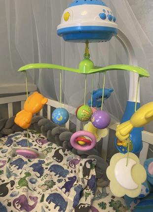 Мобиль для кроватки мишка baby mix