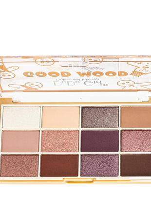 Набор палеток теней для век dodo girl good mood 12 оттенков