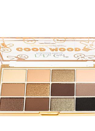 Набор палеток теней для век dodo girl good mood 12 оттенков