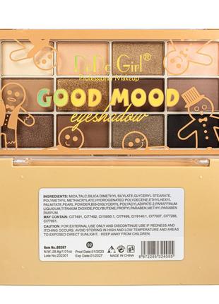 Набор палеток теней для век dodo girl good mood 12 оттенков