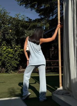 Вязаный женский костюм, siesta.7 фото