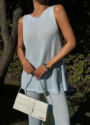 Вязаный женский костюм, siesta.5 фото