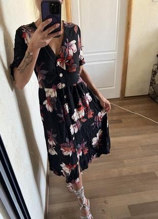 Вискозное платье primark