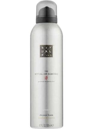 Rituals of samurai foaming shower gel - чоловіча пінка для душу 200 ml