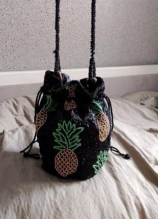 Бисерная сумочка шик