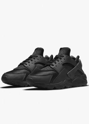 Кроссовки nike air huarache black