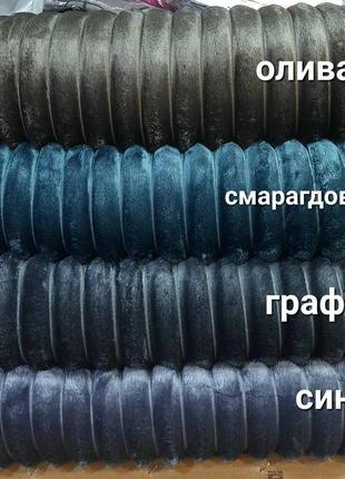 Велюровый плед покрывало шарпей двойной2 фото