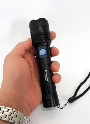 Водонепроницаемый фонарик, переносной фонарь повербанк, топ-фонарик, военный jg-770...