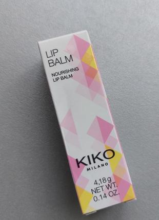 Бальзам для губ kiko milano lip balm "інтенсивне живлення"
