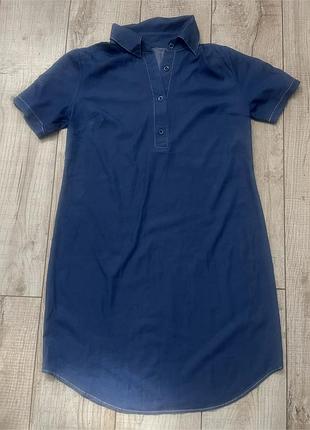 Платье джинс тонкий