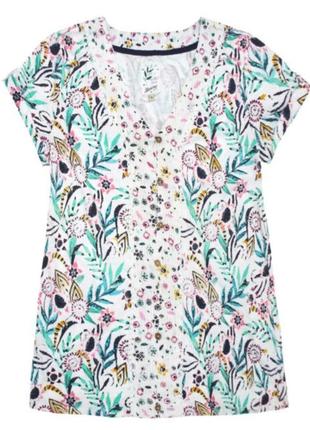 Яскрава натуральна футболка#606#