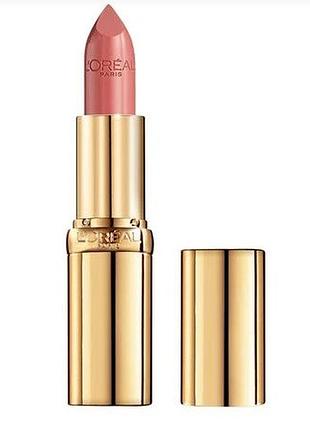 Помада для губ l'oreal paris color riche crystal 463 — hazelnut creme (горіхово-кремовий)