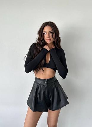 Шкіряні шорти 6