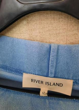 Юбка river island варенка миди!3 фото